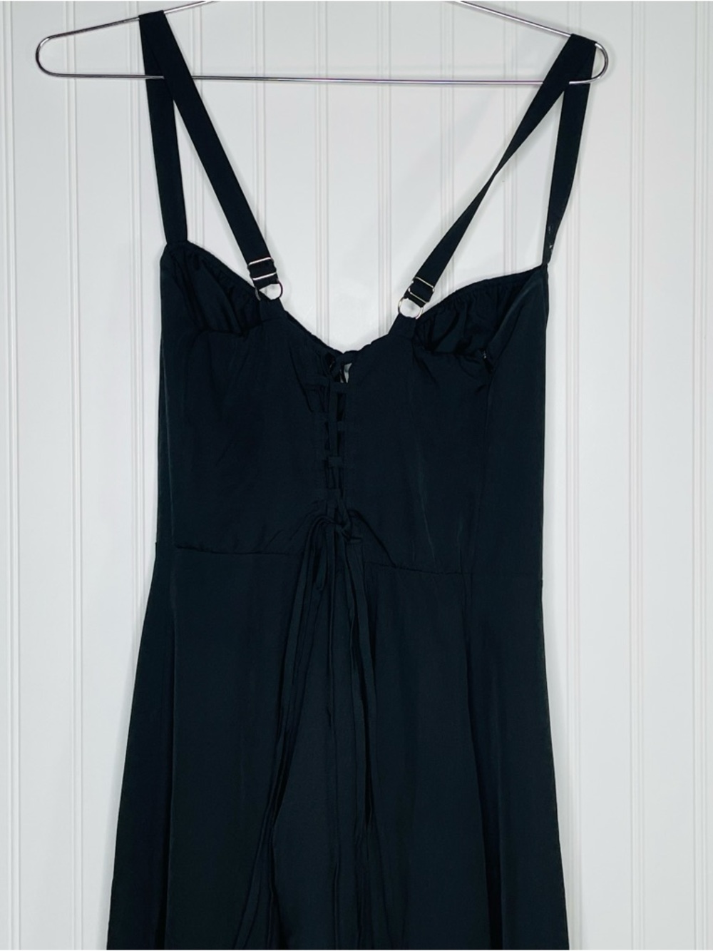 GLNEGE Corset Lace Up Back Sleeveless Dress - Picture 6 of 9